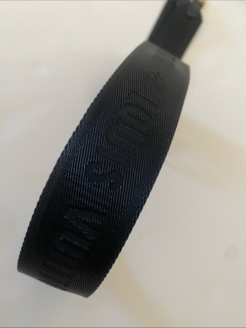 Louis Vuitton black nylon strap - Picture 10 of 12